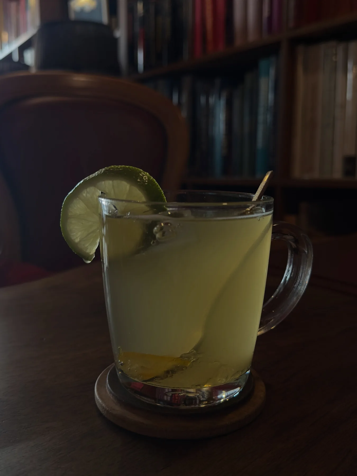 Citronnade glacée au citron vert