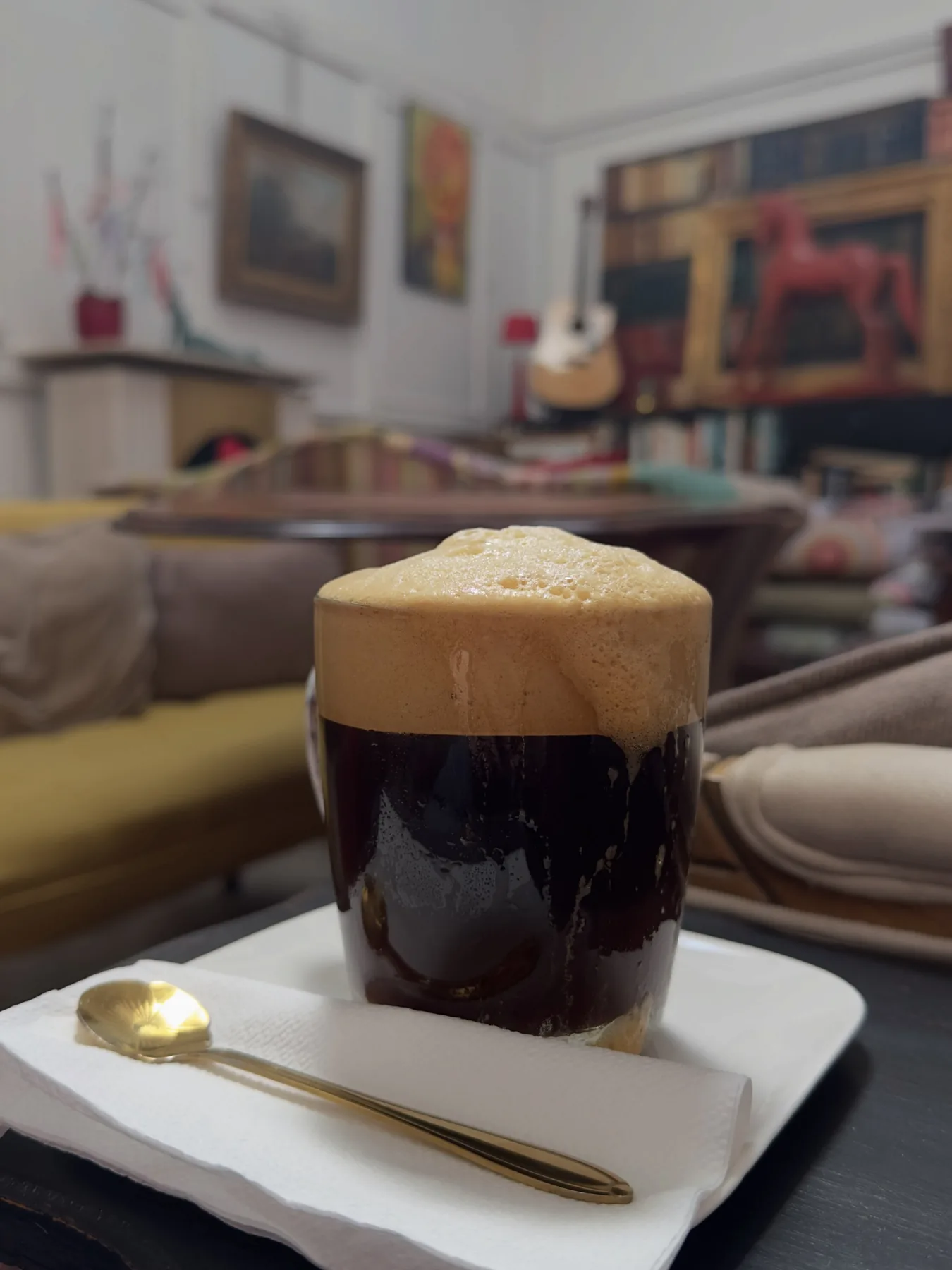 Cold brew à la mousse épaisse