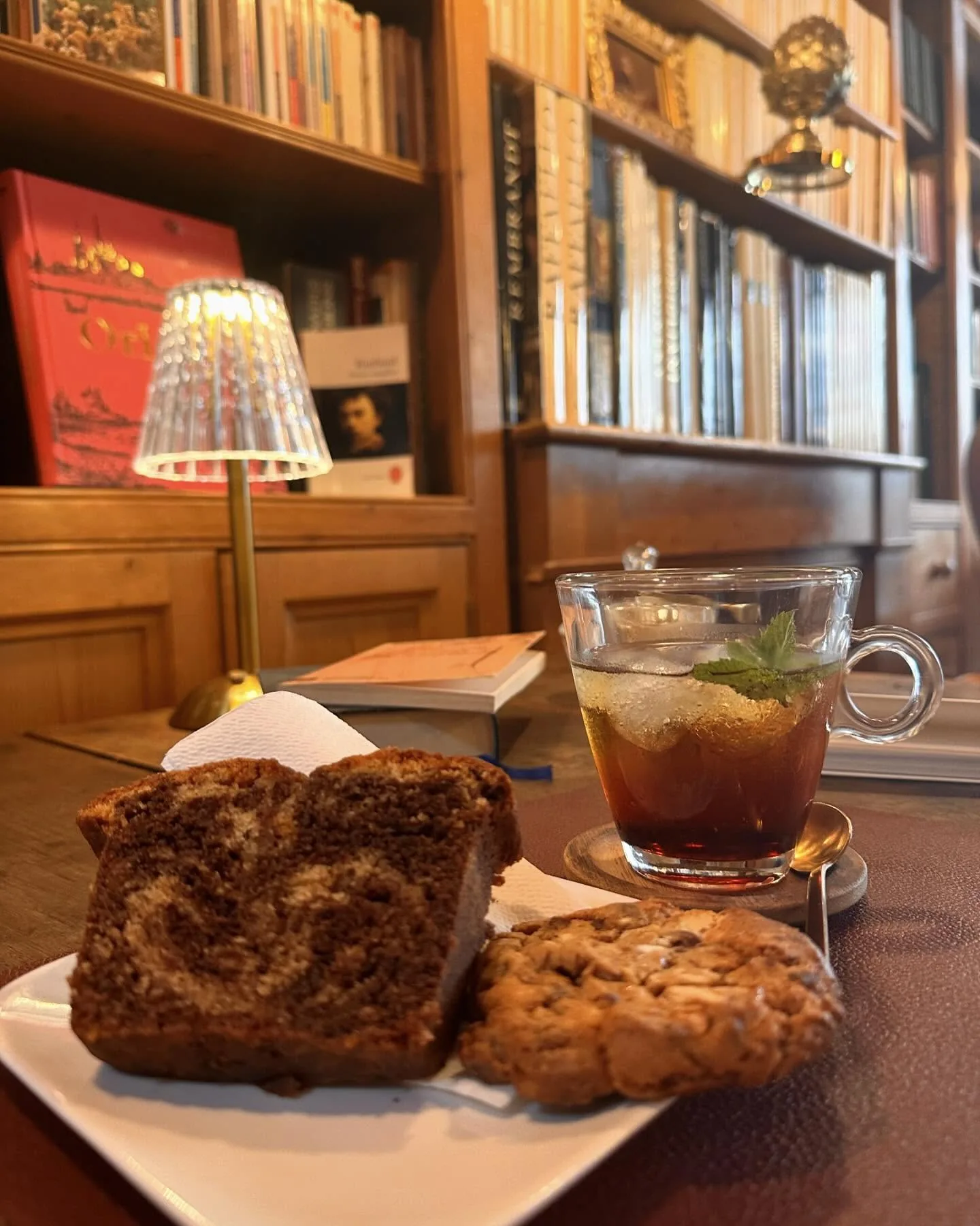 Gâteau au chocolat & cookie